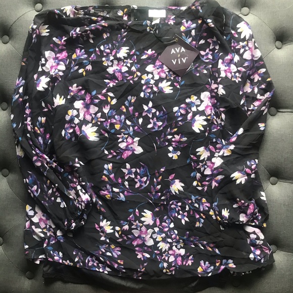 Ava & Viv Tops - 3/$20 Ava & Viv blouse NWT size 2x